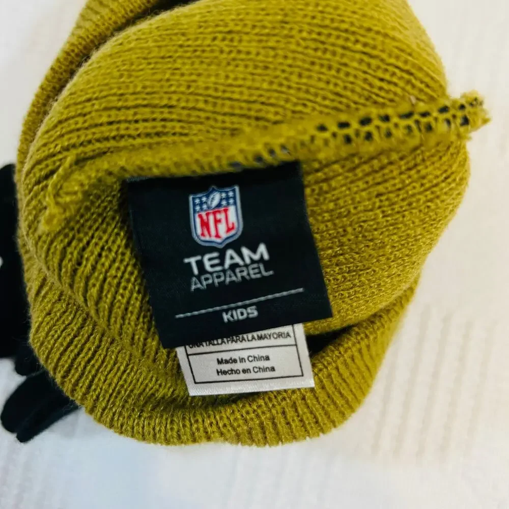 New Orleans Saints Beanie & Gloves Set Toddler 2-4T NFL Team Apparel